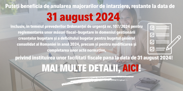 Facilitati fiscale 2024